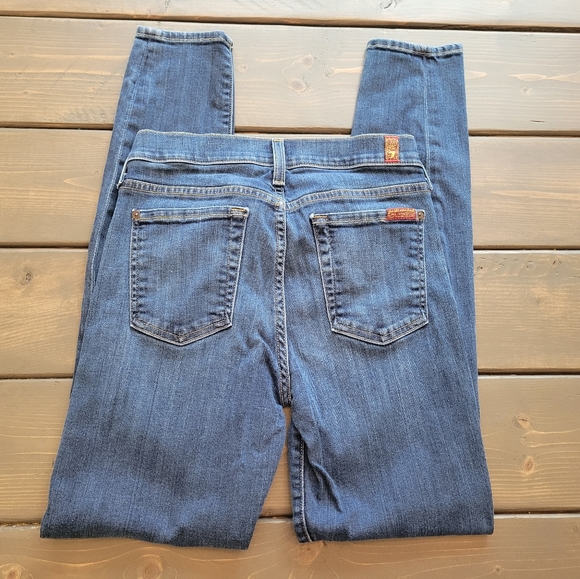 7 for all mankind the skinny size 27 - Picture 4 of 8